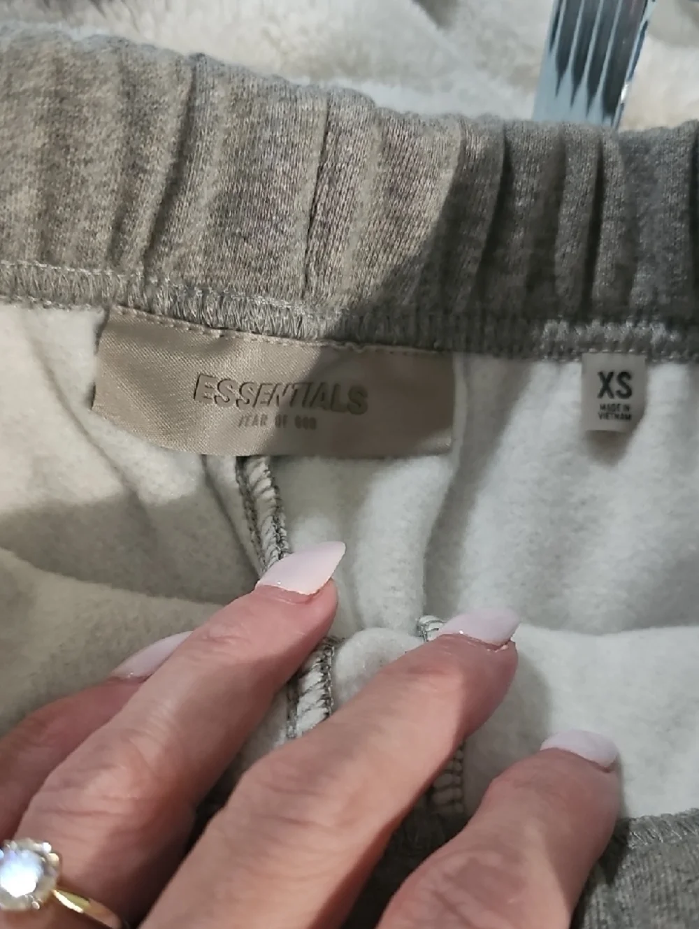 Essentials Fear of God Drawstring Jogger Sweatpants Dark Oatmeal‎